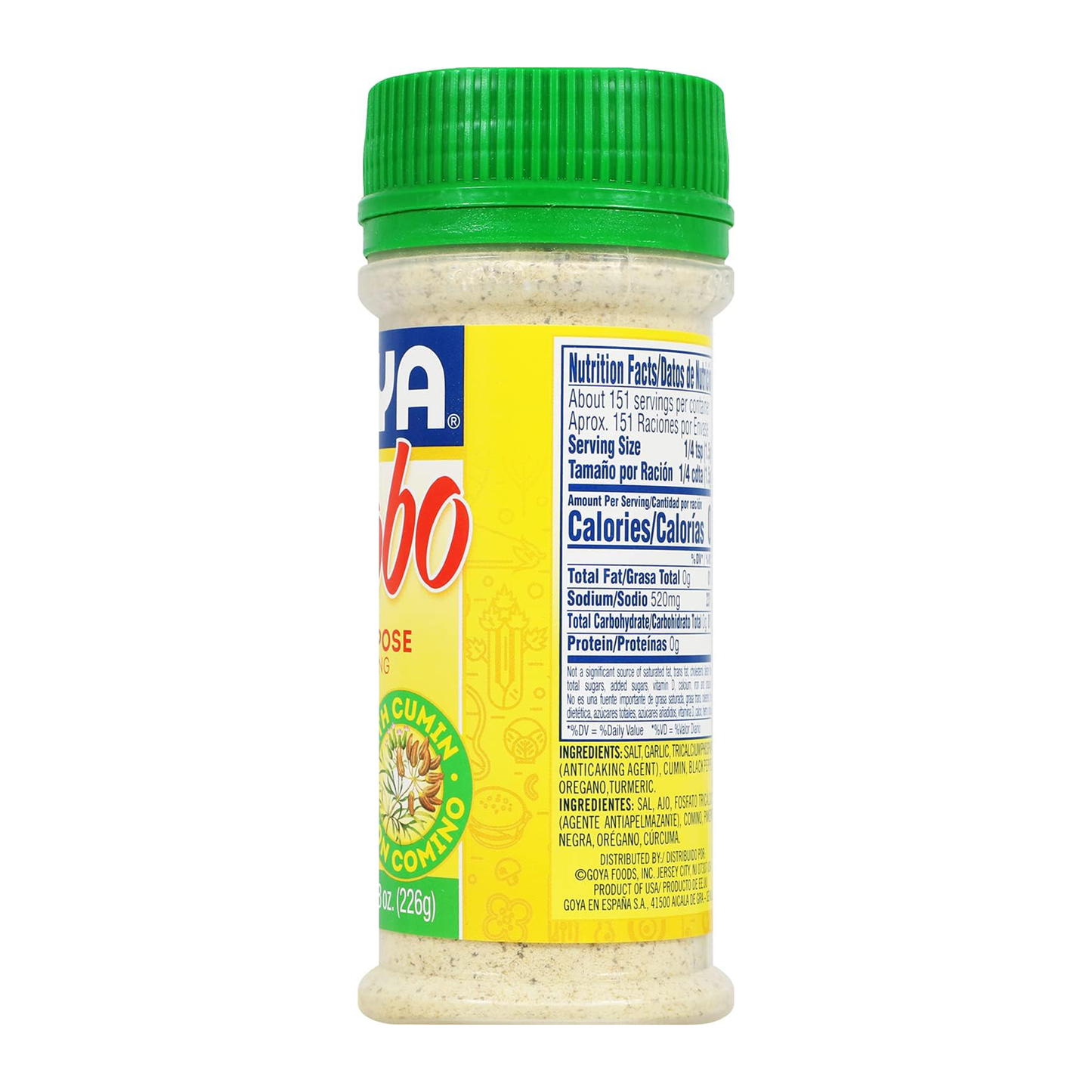 Goya® Adobo with Cumin Seasoning 226g