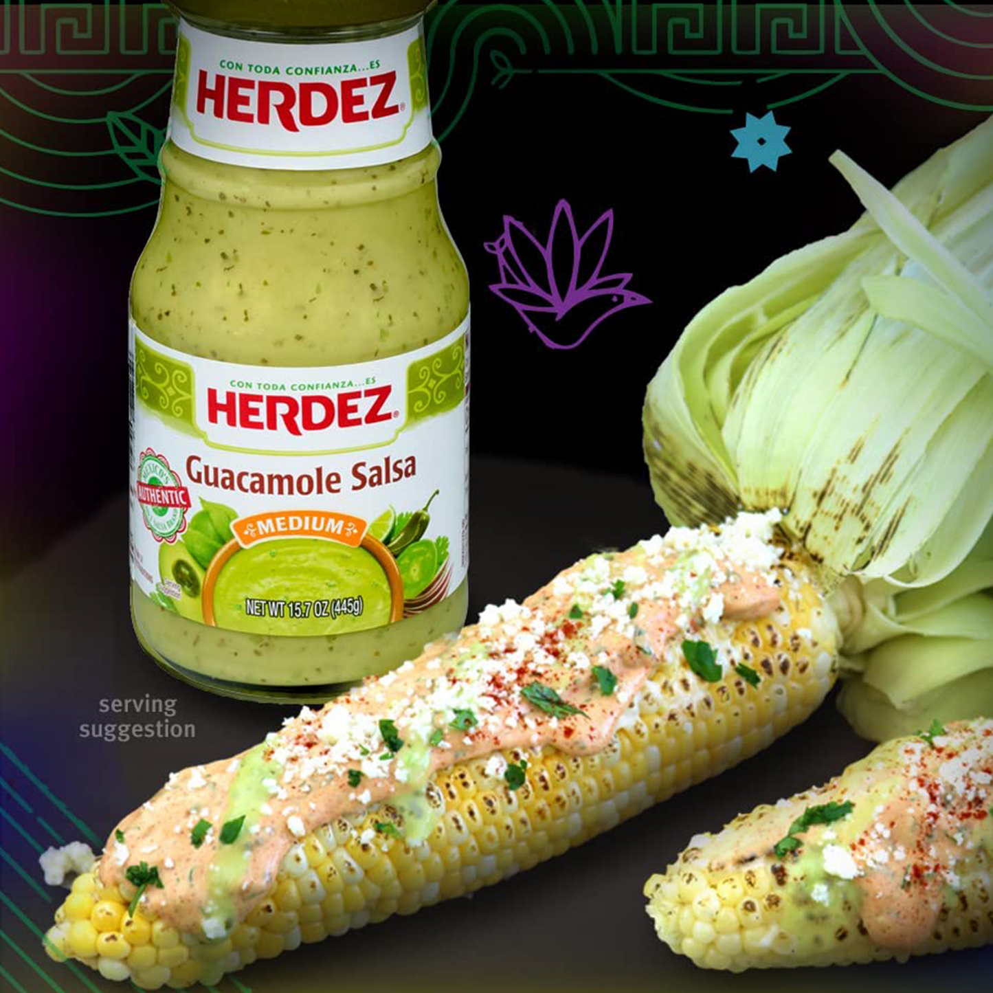 Herdez® Guacamole Salsa Mild 445g