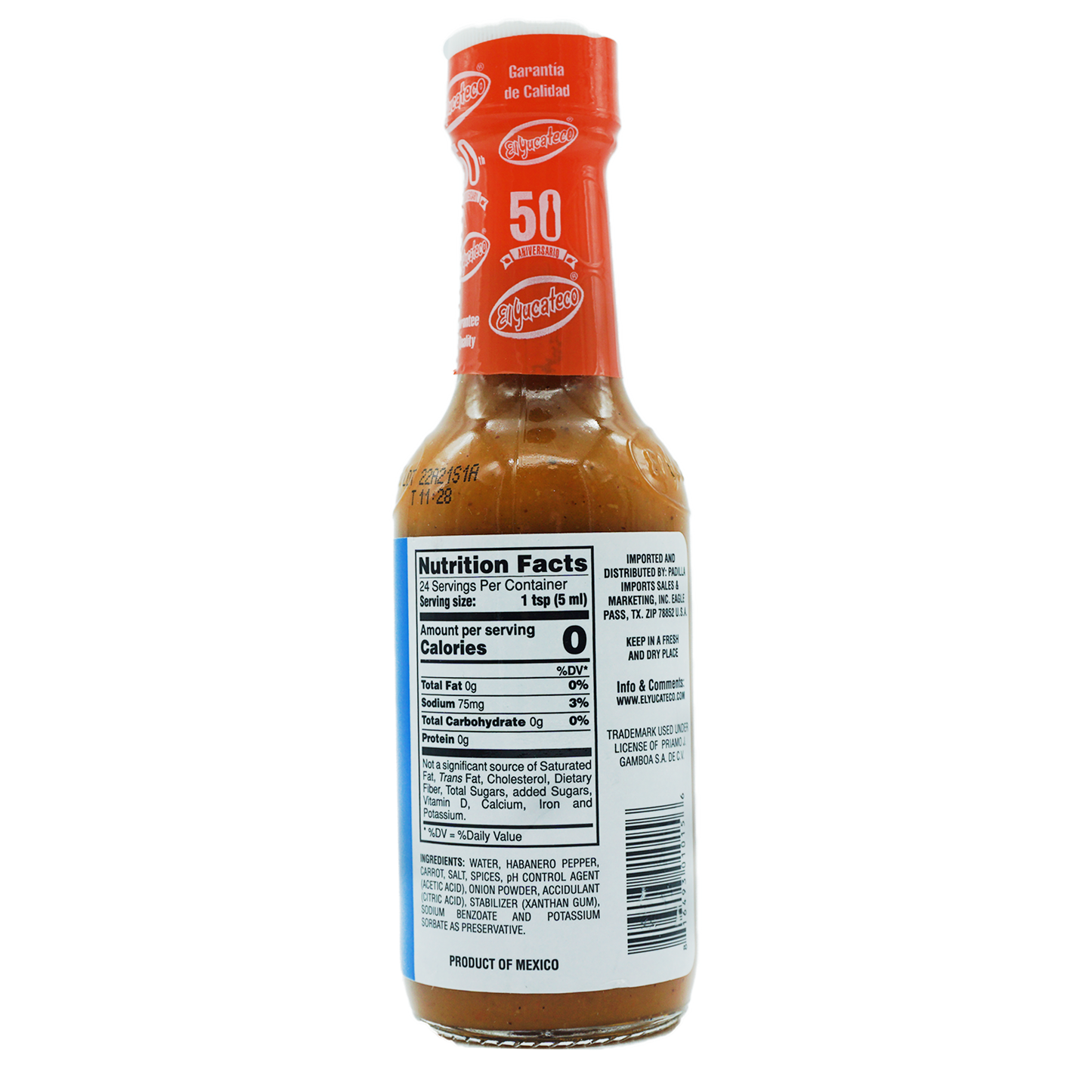 El Yucateco® Caribbean Habanero 120ml