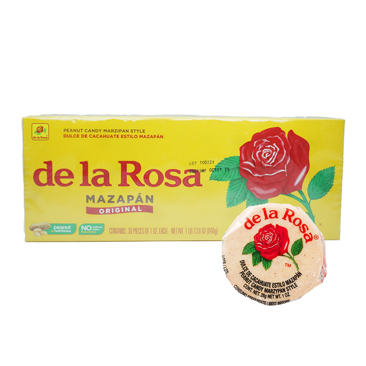 Bonbons Mazapan aux arachides De la Rosa®, 30 pièces 