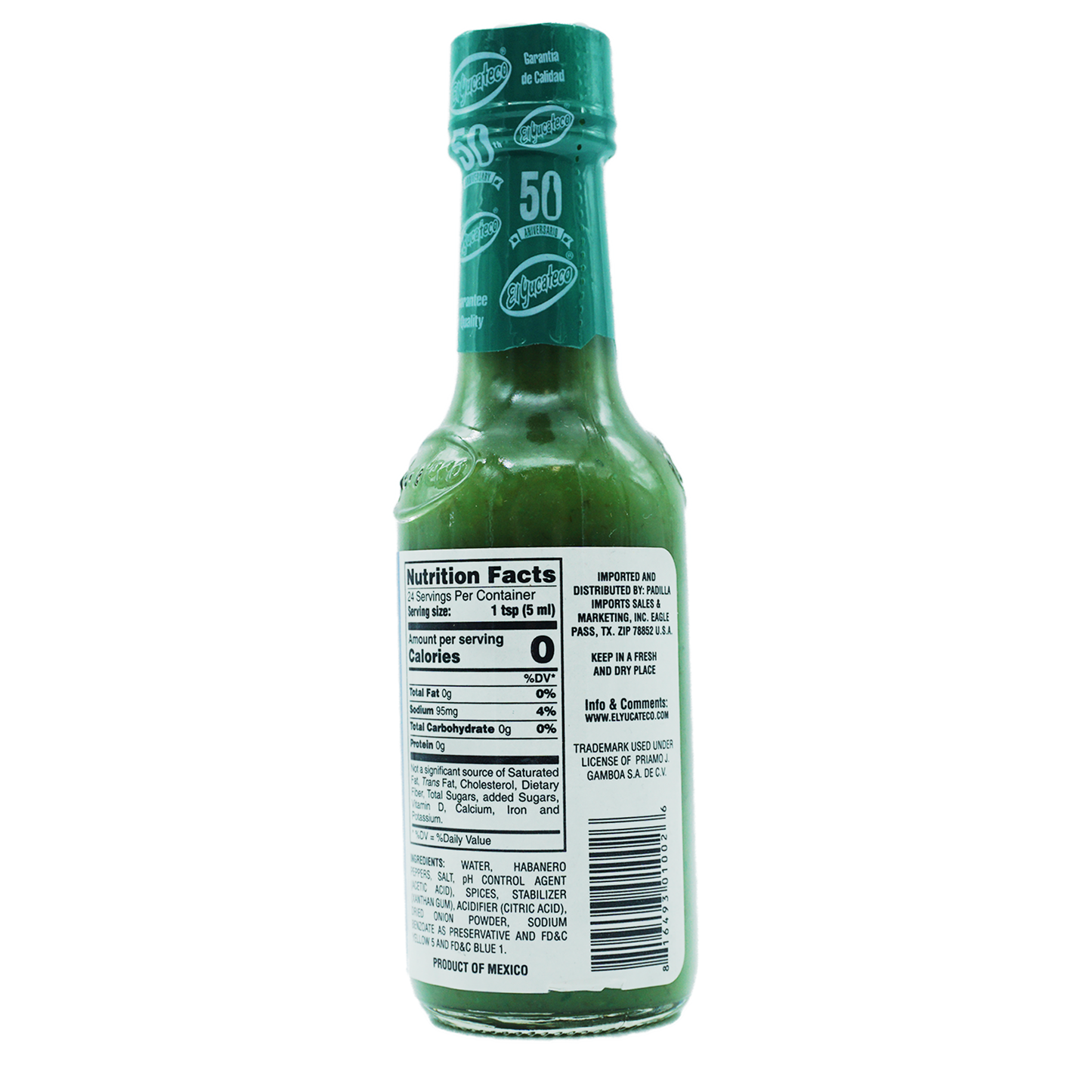 El Yucateco® Green Habanero 120ml
