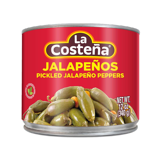La Costeña® Piments Jalapeno entiers marinés Greeh 340g