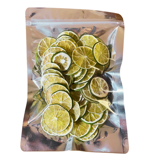 Dehydrated Lime Slices – All-Natural & Preservative-Free | Perfect for Tequila & Mezcal Cocktails, Tea, Baking, Garnishes & Décor