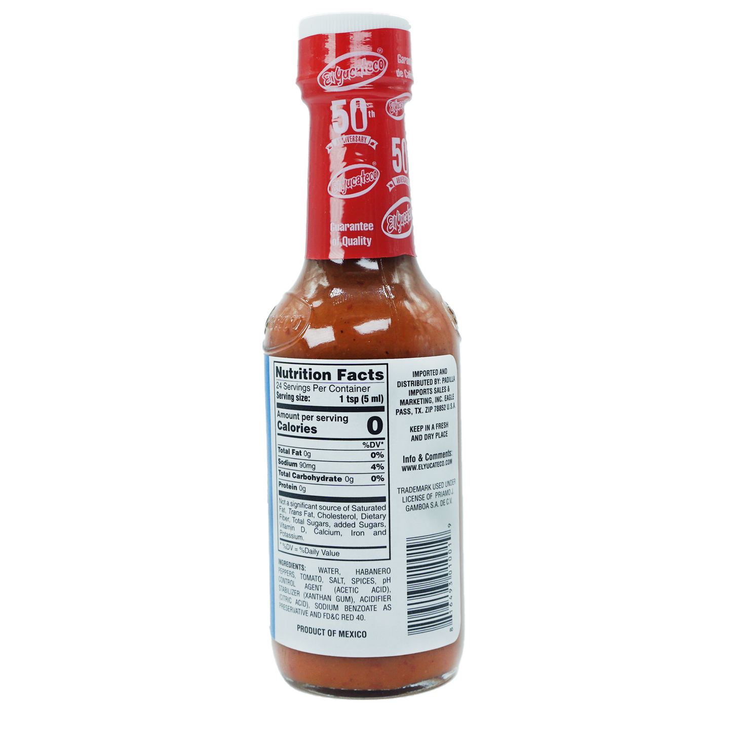 El Yucateco® Red Habanero 120ml