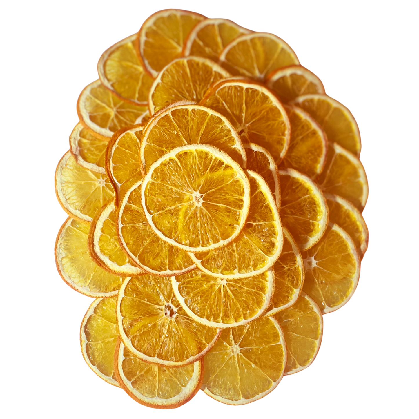 Tranches d'orange déshydratées – Naturelles et sans conservateurs | Idéales pour les cocktails à base de tequila et de mezcal, le thé, la pâtisserie, les garnitures et la décoration