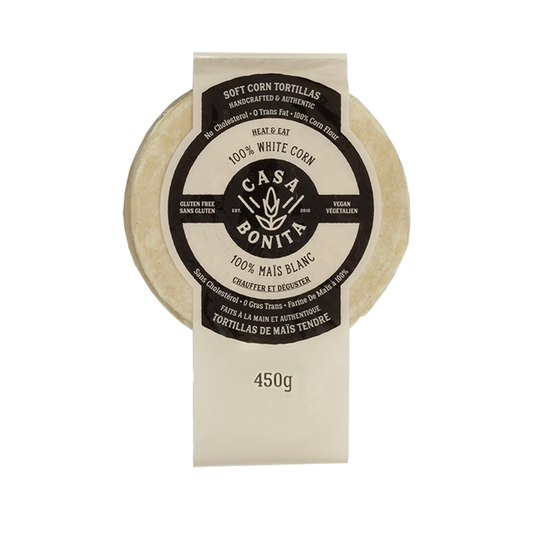 Casa Bonita® Tortillas de Maïs Blanc 450g